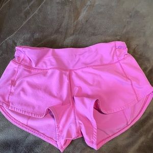 Lululemon Speed Up Shorts Sonic Pink